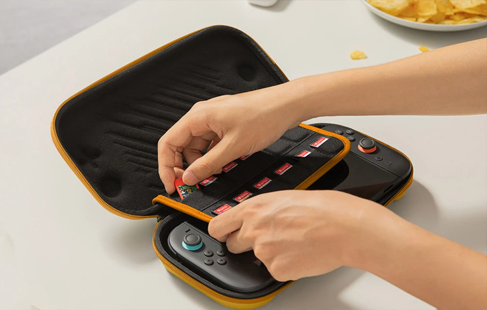 TOMTOC FancyCase-G05 Switch 2 Slim Case NS 2 (Geltona) aprašymas - Prekės nuotrauka