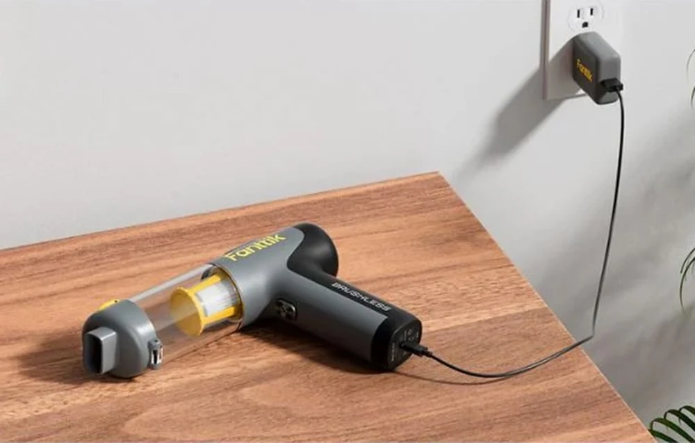 Dulkių siurblys Fanttik Slim V9 Mix cordless portable car vacuum cleaner aprašymas - Prekės nuotrauka Dulkių siurblys Fanttik Slim V9 Mix cordless portable car vacuum cleaner aprašymas - Prekės nuotrauka