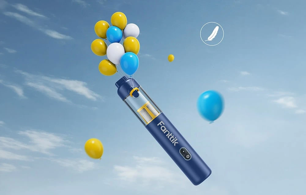 Dulkių siurblys Fanttik V8 Apex Cordless Portable Car Vacuum Cleaner (Mėlyna) aprašymas - Prekės nuotrauka