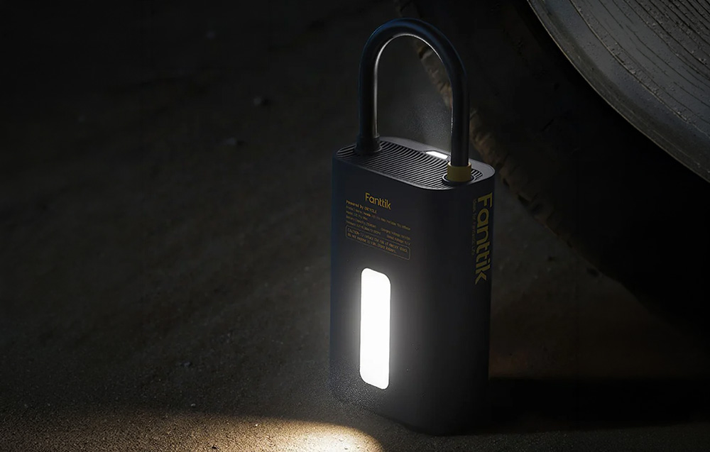 Oro kompresorius - Fanttik X10 Pro 18,5 Wh Belaidis Padangų Pripūtėjas, LED, Automatinis Išjungimas aprašymas - Prekės nuotrauka
