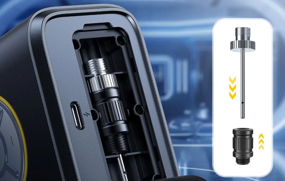 Fanttik X9 Pro Portable Compressor aprašymas - Prekės nuotrauka Fanttik X9 Pro Portable Compressor aprašymas - Prekės nuotrauka