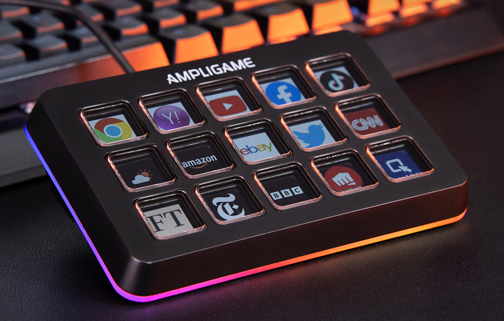 fifine-d6-streaming-controller-black