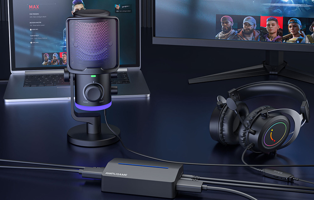 Valiklis „Fifine Technology FIFINE AmpliGame V3 HD“ vaizdo įrašymo plokštė aprašymas - Prekės nuotrauka Valiklis „Fifine Technology FIFINE AmpliGame V3 HD“ vaizdo įrašymo plokštė aprašymas - Prekės nuotrauka