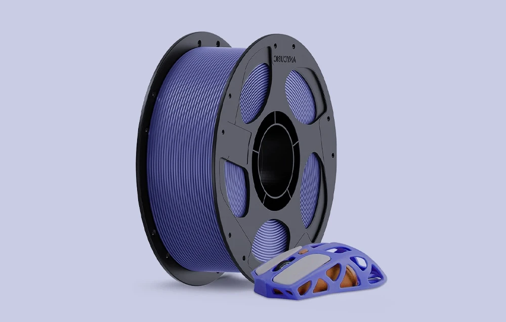 Filamentas PLA Anycubic 1 KG (tarpžvaigždinė violetinė) aprašymas - Prekės nuotrauka Filamentas PLA Anycubic 1 KG (tarpžvaigždinė violetinė) aprašymas - Prekės nuotrauka