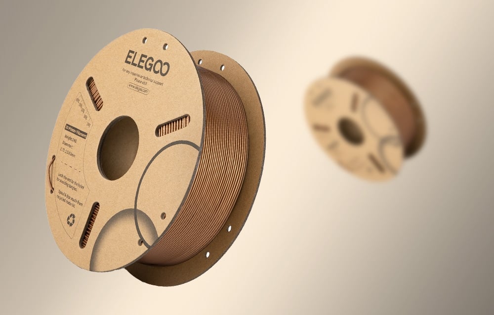 Filament PLA Bronze ELEGOO aprašymas - Prekės nuotrauka Filament PLA Bronze ELEGOO aprašymas - Prekės nuotrauka