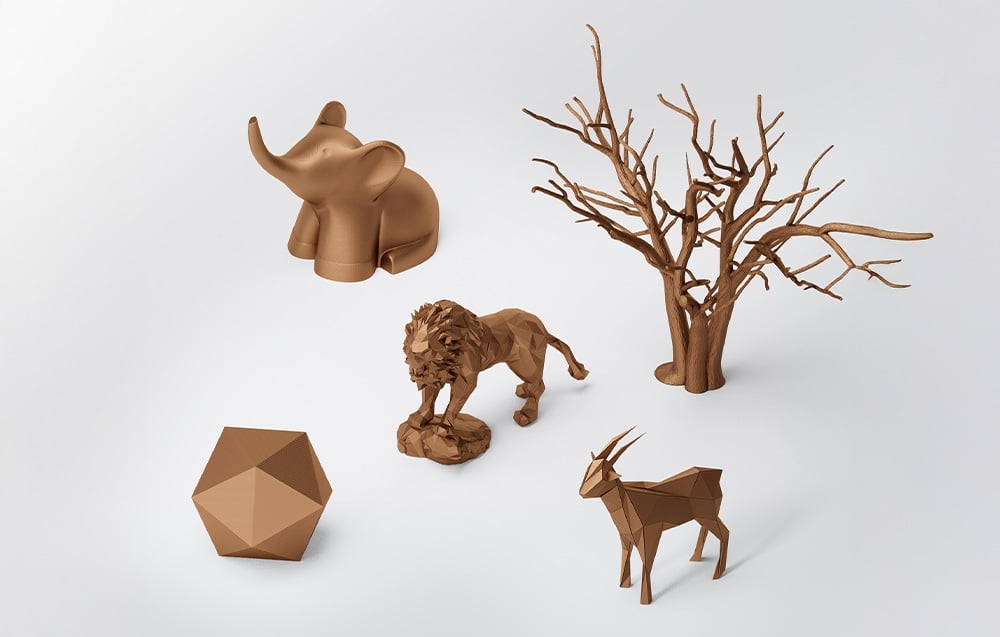 Filament PLA Bronze ELEGOO aprašymas - Prekės nuotrauka Filament PLA Bronze ELEGOO aprašymas - Prekės nuotrauka