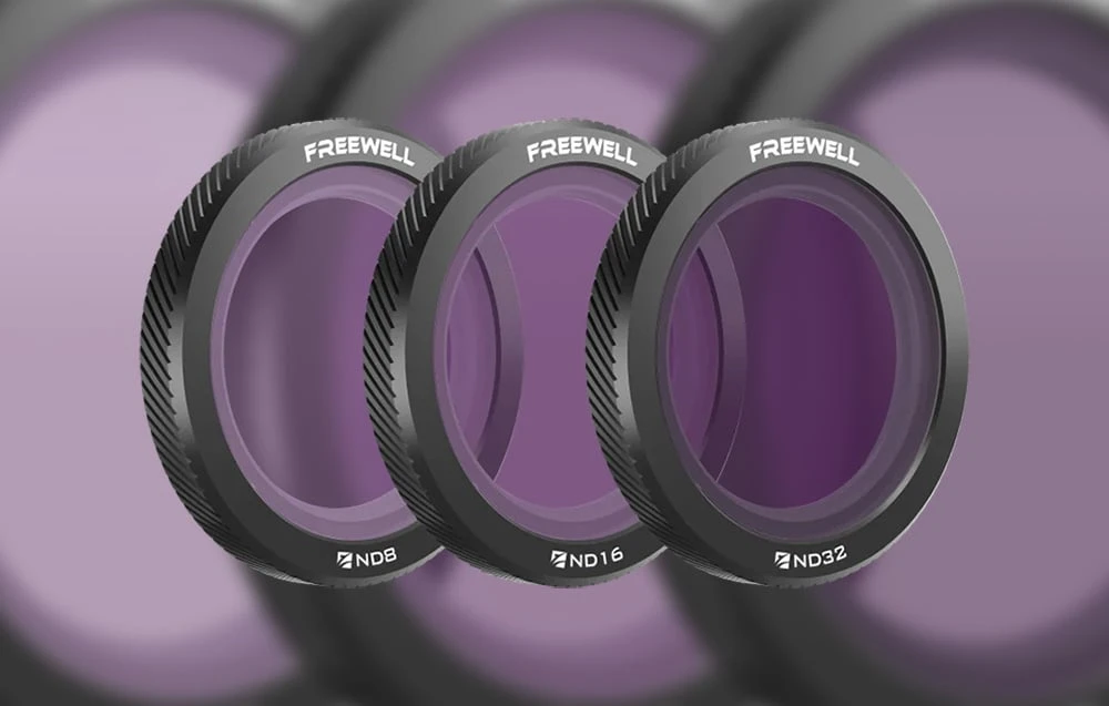 Filtrai ND8/16/32 Freewell, skirti DJI Neo aprašymas - Prekės nuotrauka Filtrai ND8/16/32 Freewell, skirti DJI Neo aprašymas - Prekės nuotrauka