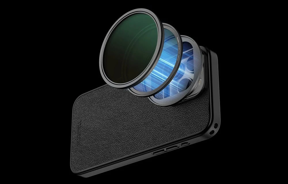 Telesin 58mm CPL filtras, skirtas iPhone 15 Pro/Pro Max aprašymas - Prekės nuotrauka