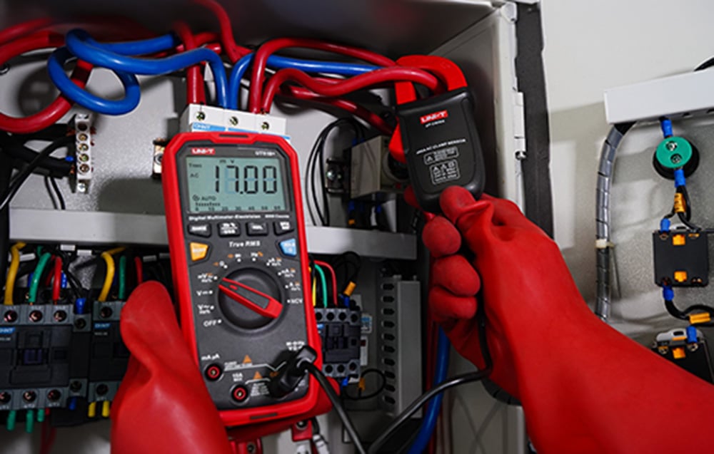 Srovės matavimo replės/jutiklis, tinka UT196, UT139C, UT117C, UT191T, 400A AC , 50 Hz -400 Hz; CAT III 300V/CAT II 600V, UNI-T aprašymas - Prekės nuotrauka
