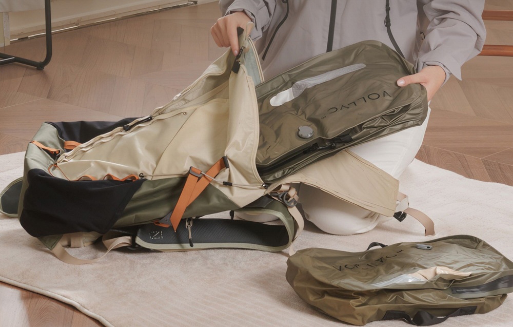 Flextail EZYPACK Compression Bag (žalias) aprašymas - Prekės nuotrauka
