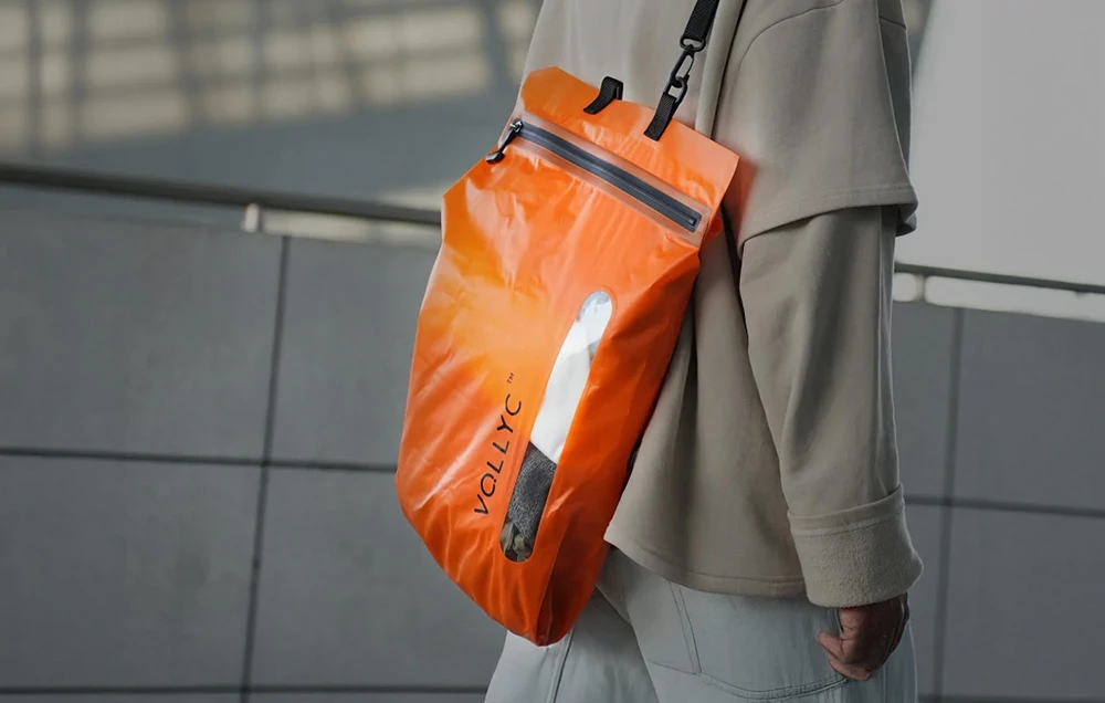 Flextail EZYPACK Compression Bag (oranžinis) aprašymas - Prekės nuotrauka