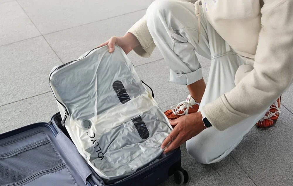 Flextail EZYPACK kompresinis kubas (baltas) aprašymas - Prekės nuotrauka Flextail EZYPACK kompresinis kubas (baltas) aprašymas - Prekės nuotrauka