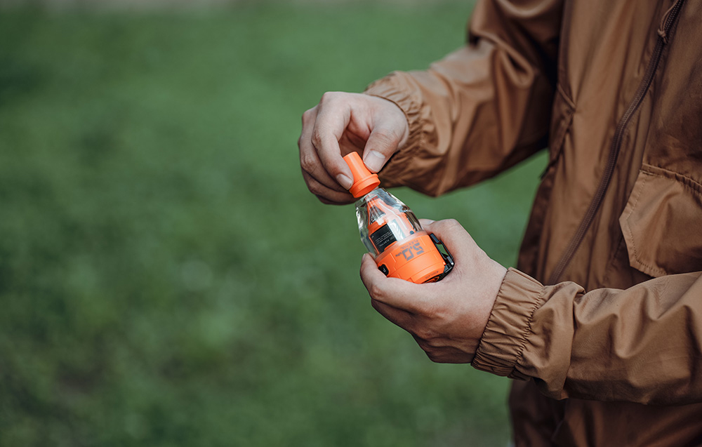 Pompa Flextail Max Pump 3 - Oranžinė aprašymas - Prekės nuotrauka
