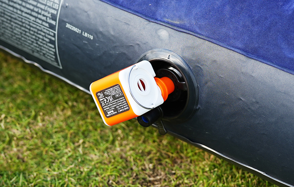 Flextail Nano Pump 5C2 portable pump (oranžinis) aprašymas - Prekės nuotrauka