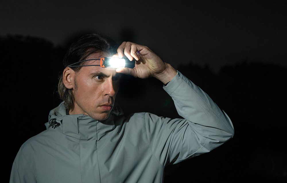 Flextail Tiny Helio 700Z Headlamp Oranžinis aprašymas - Prekės nuotrauka