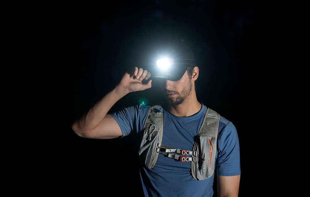 Flextail Tiny Helio 700Z Headlamp Oranžinis aprašymas - Prekės nuotrauka