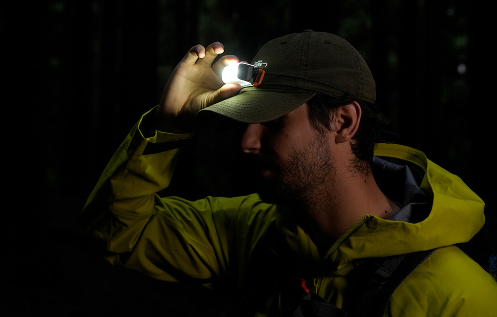 Flextail Tiny Helio 700Z Headlamp Oranžinis aprašymas - Prekės nuotrauka