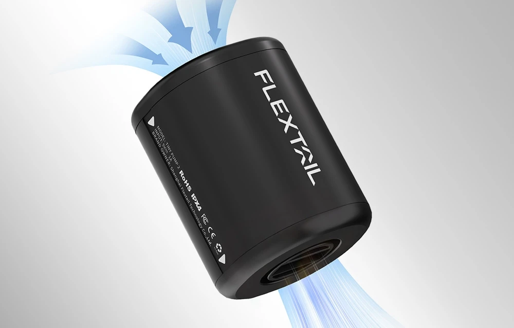 Flextail Tiny Pump 2 Portable Pump (Juodas) aprašymas - Prekės nuotrauka