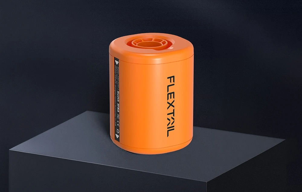 Flextail Tiny Pump 2 Portable Pump (Oranžinis) aprašymas - Prekės nuotrauka