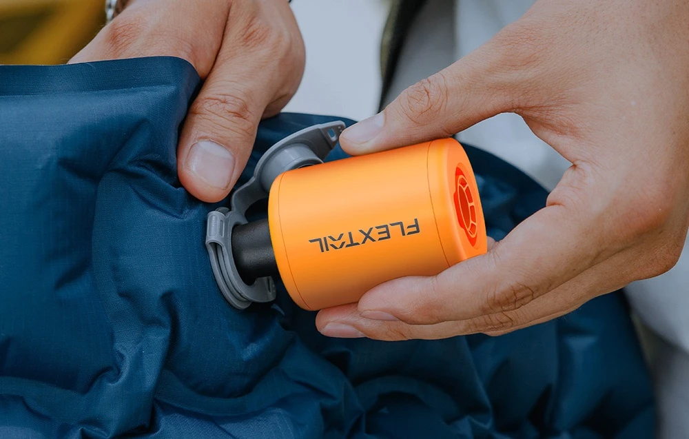 Flextail Tiny Pump 2 Portable Pump (Oranžinis) aprašymas - Prekės nuotrauka