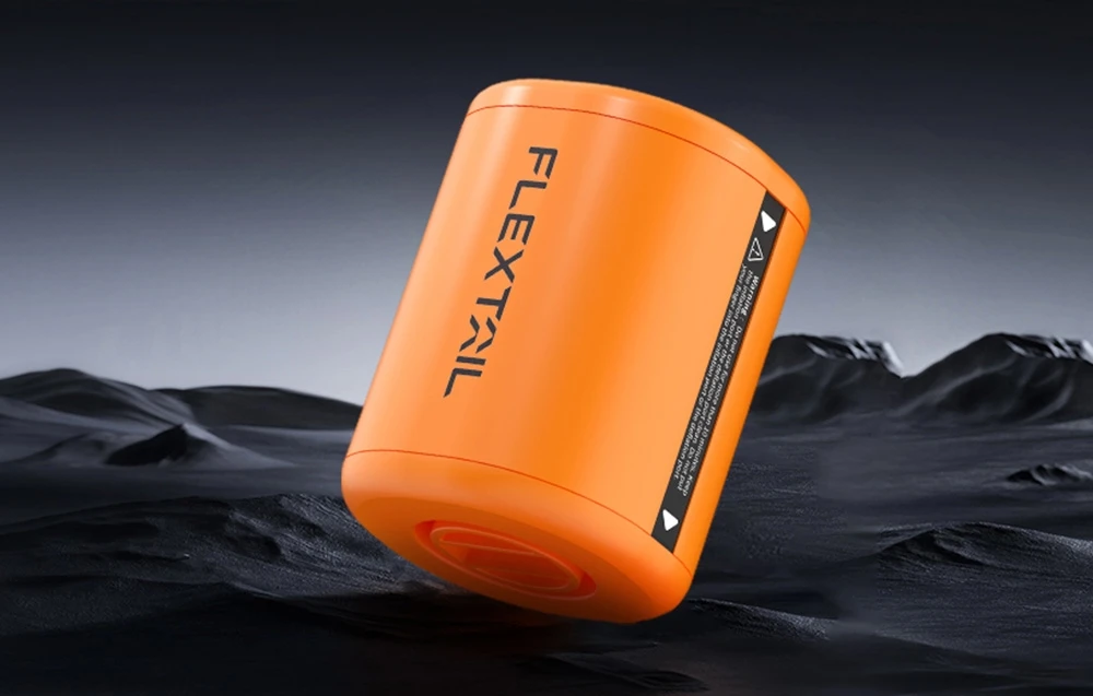 Flextail Tiny Pump 2 Portable Pump (Oranžinis) aprašymas - Prekės nuotrauka