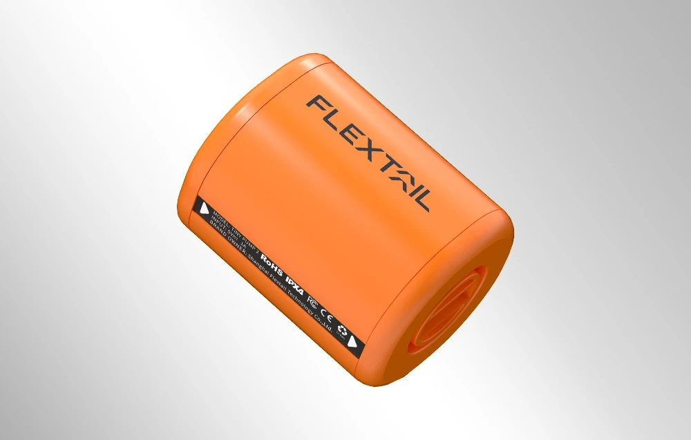 Flextail Tiny Pump 2 Portable Pump (Oranžinis) aprašymas - Prekės nuotrauka