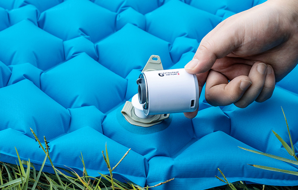 Flextail Tiny Pump X Portable Pump Oranžinis aprašymas - Prekės nuotrauka