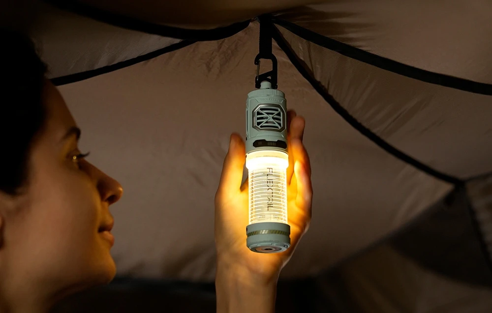 Flextail Tiny Repeller S 2-in-1 Portable Mosquito Repeller (Mėlyna) aprašymas - Prekės nuotrauka