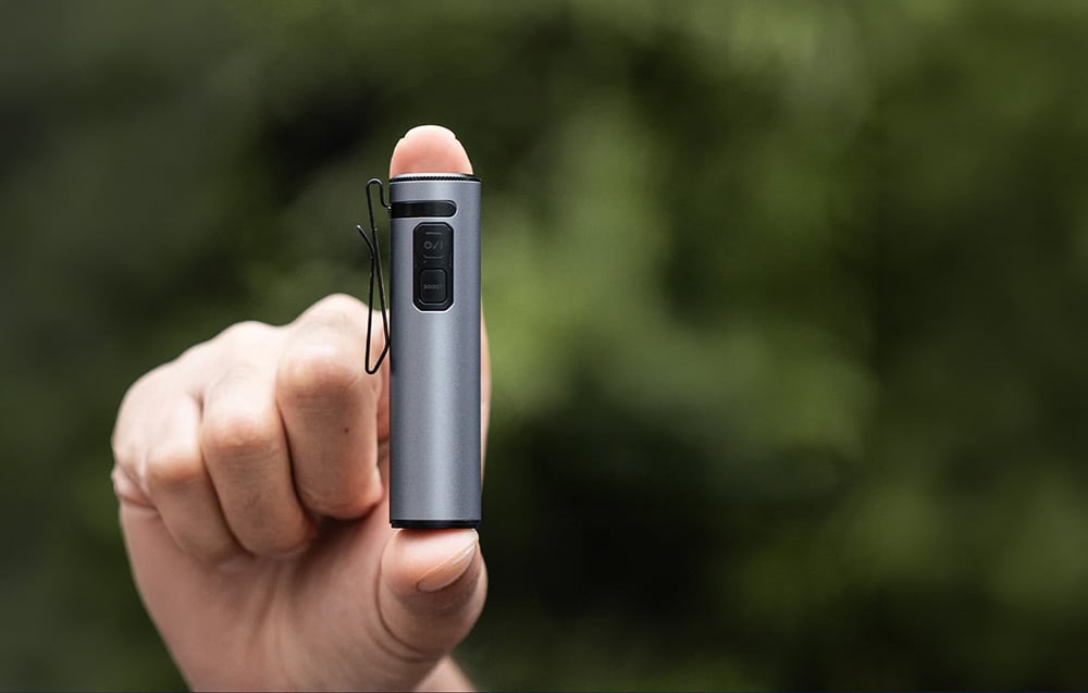 Flextail ZERO 1200 Flashlight (Juodas) aprašymas - Prekės nuotrauka