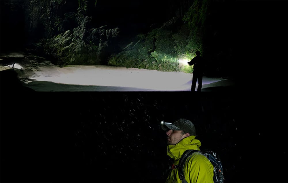 Flextail ZERO 1200 Flashlight (Juodas) aprašymas - Prekės nuotrauka