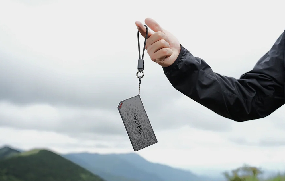 Flextail Zero Power 10,000 mAh Power Bank (Juodas) aprašymas - Prekės nuotrauka