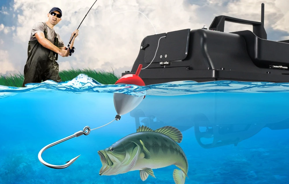 Flytec V010 5200mah bait boat aprašymas - Prekės nuotrauka