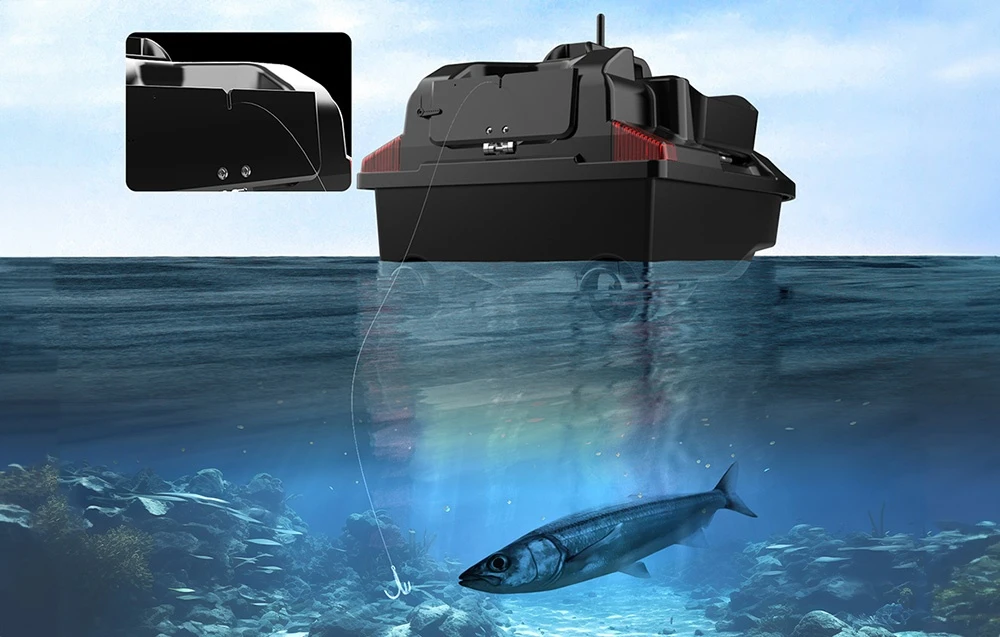 Flytec V020 12000mah bait boat aprašymas - Prekės nuotrauka