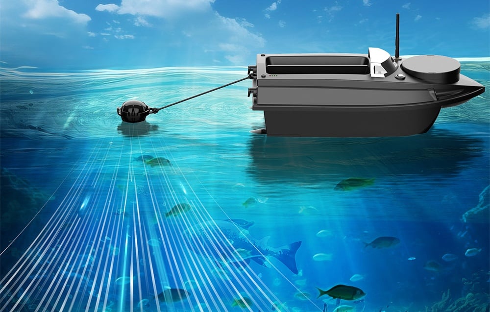 Flytec V030 Fishfinder 20000mah bait boat aprašymas - Prekės nuotrauka