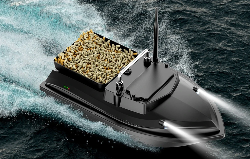 Flytec V050 12000mah bait boat (juodas) aprašymas - Prekės nuotrauka Flytec V050 12000mah bait boat (juodas) aprašymas - Prekės nuotrauka