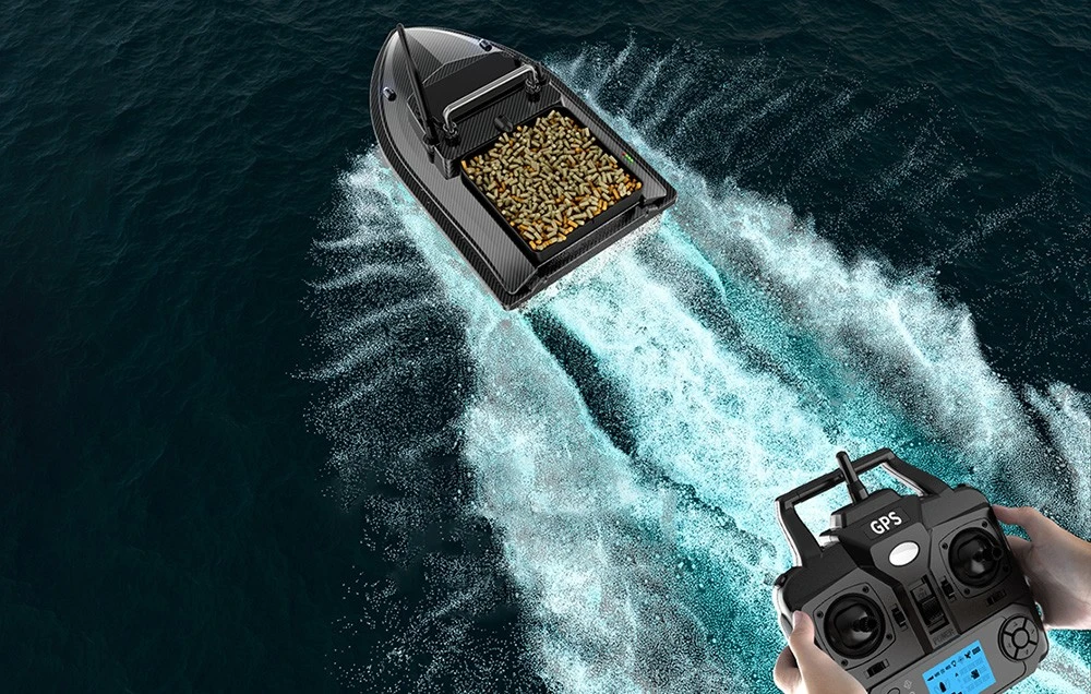 Flytec V060 12000mah bait boat aprašymas - Prekės nuotrauka Flytec V060 12000mah bait boat aprašymas - Prekės nuotrauka