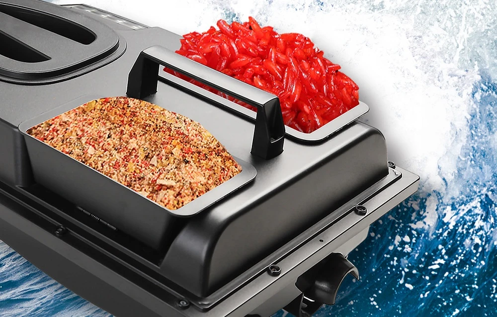 Flytec V700 12,000 mAh bait boat aprašymas - Prekės nuotrauka