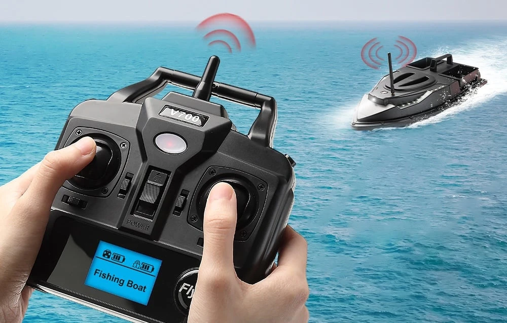 Flytec V700 12,000 mAh bait boat aprašymas - Prekės nuotrauka