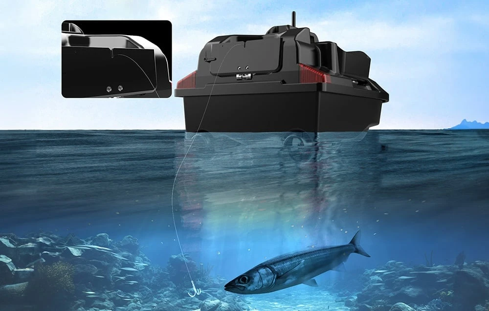 Flytec V801 12000mah bait boat aprašymas - Prekės nuotrauka