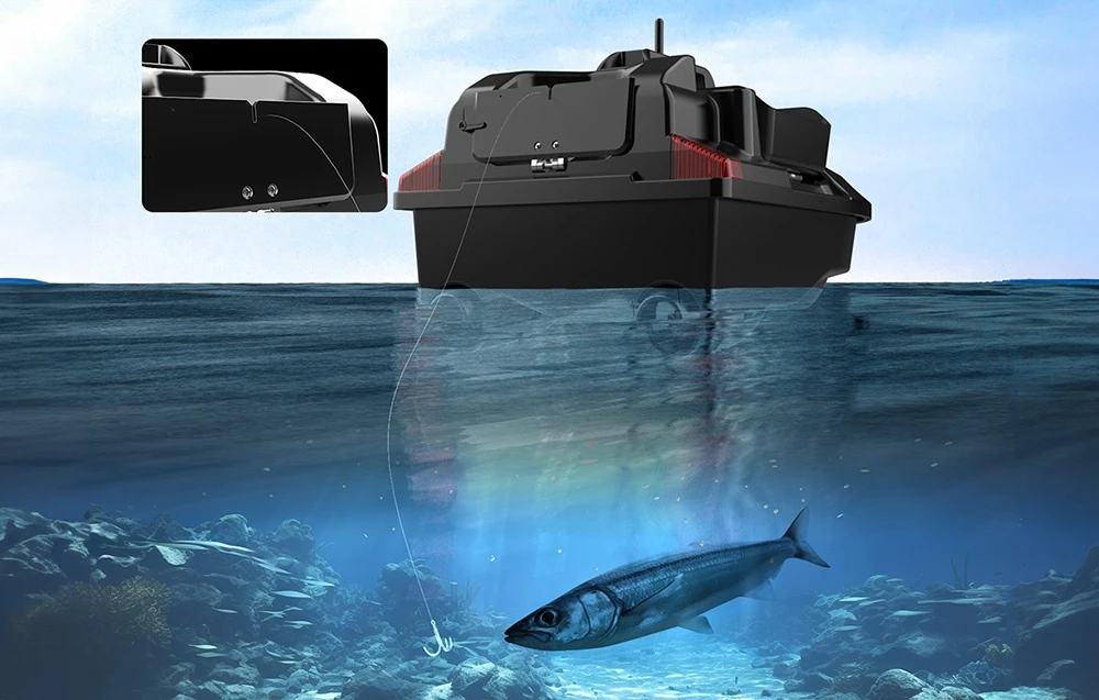 Flytec V801 5200mah bait boat aprašymas - Prekės nuotrauka