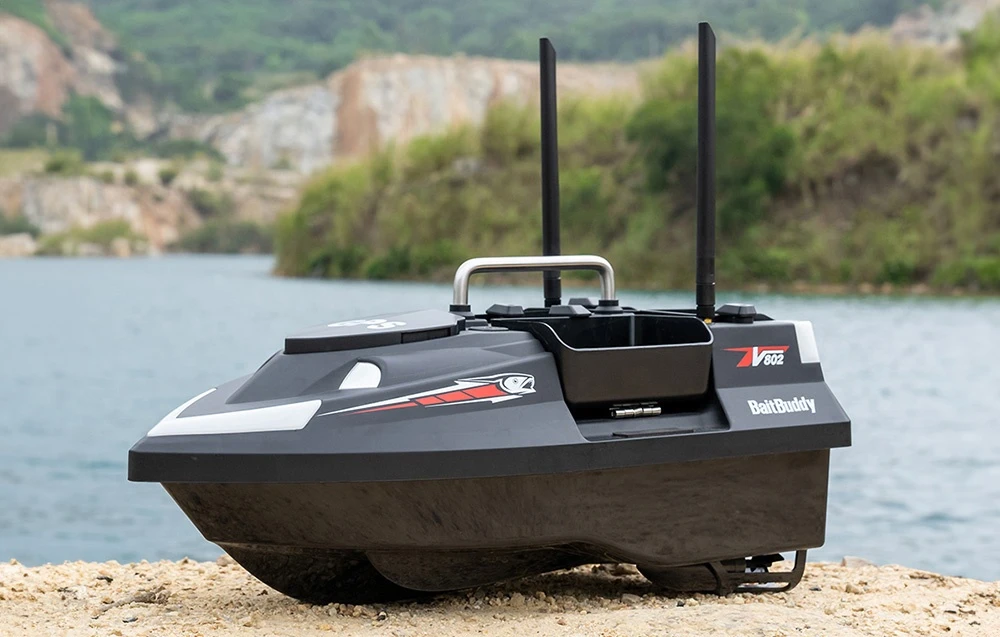 Flytec V802 PRO 12000mah bait boat (juodas) aprašymas - Prekės nuotrauka