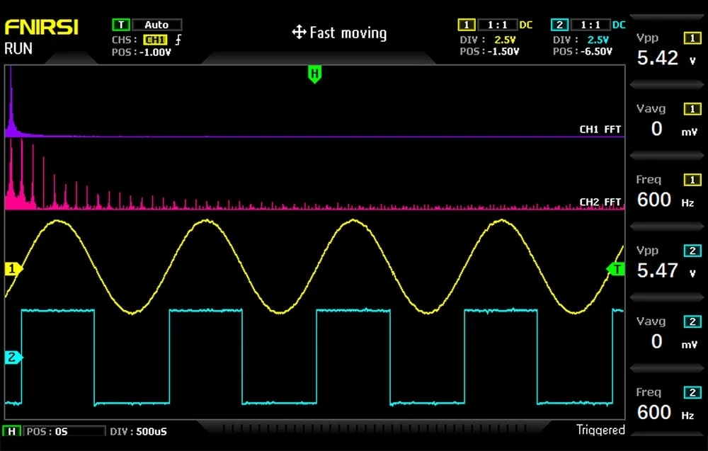 FNIRSI 1014D 2 viename osciloskopo signalų generatorius aprašymas - Prekės nuotrauka FNIRSI 1014D 2 viename osciloskopo signalų generatorius aprašymas - Prekės nuotrauka