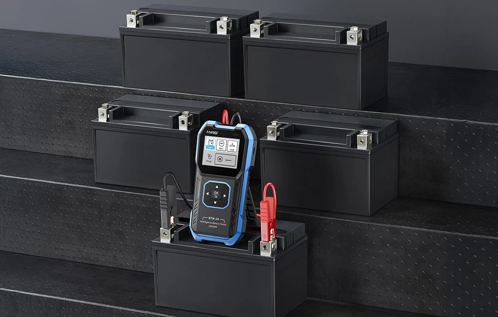 FNIRSI BTM-24 multifunctional car battery tester aprašymas - Prekės nuotrauka