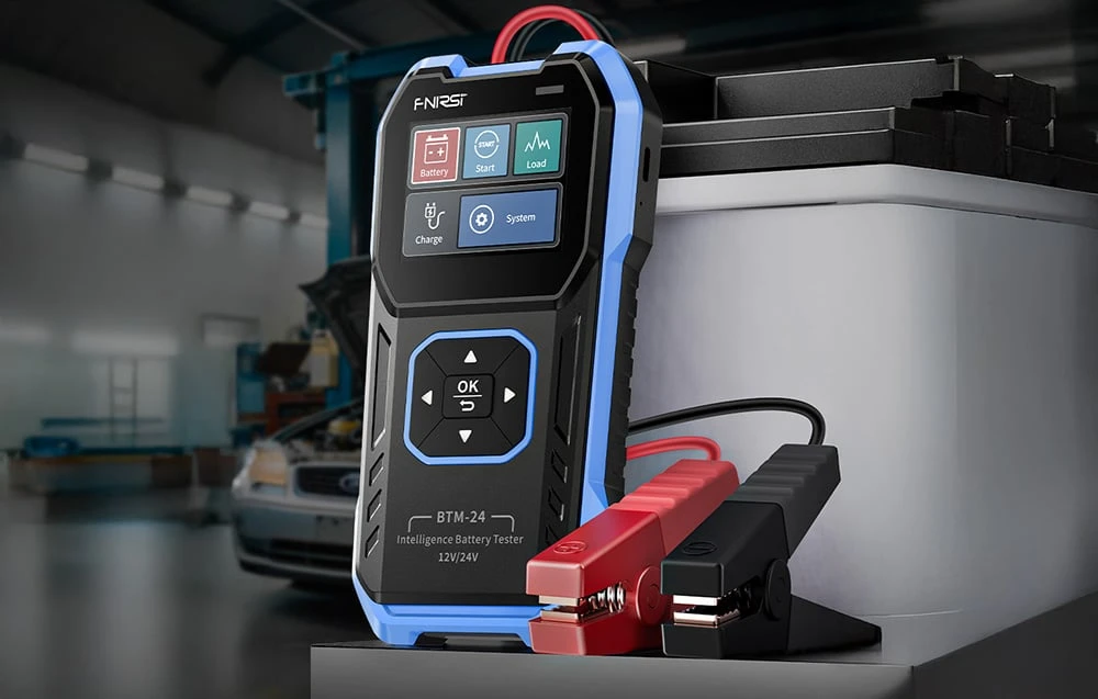 FNIRSI BTM-24 multifunctional car battery tester aprašymas - Prekės nuotrauka