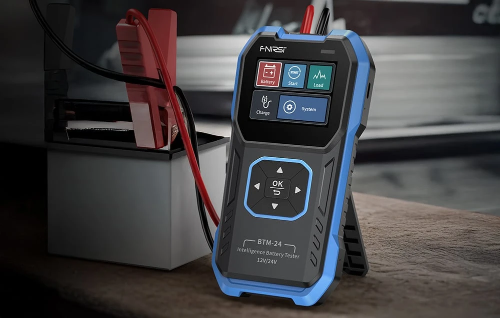 FNIRSI BTM-24 multifunctional car battery tester aprašymas - Prekės nuotrauka