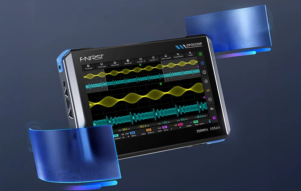 FNIRSI DPOS350P 4-in-1 digital oscilloscope aprašymas - Prekės nuotrauka
