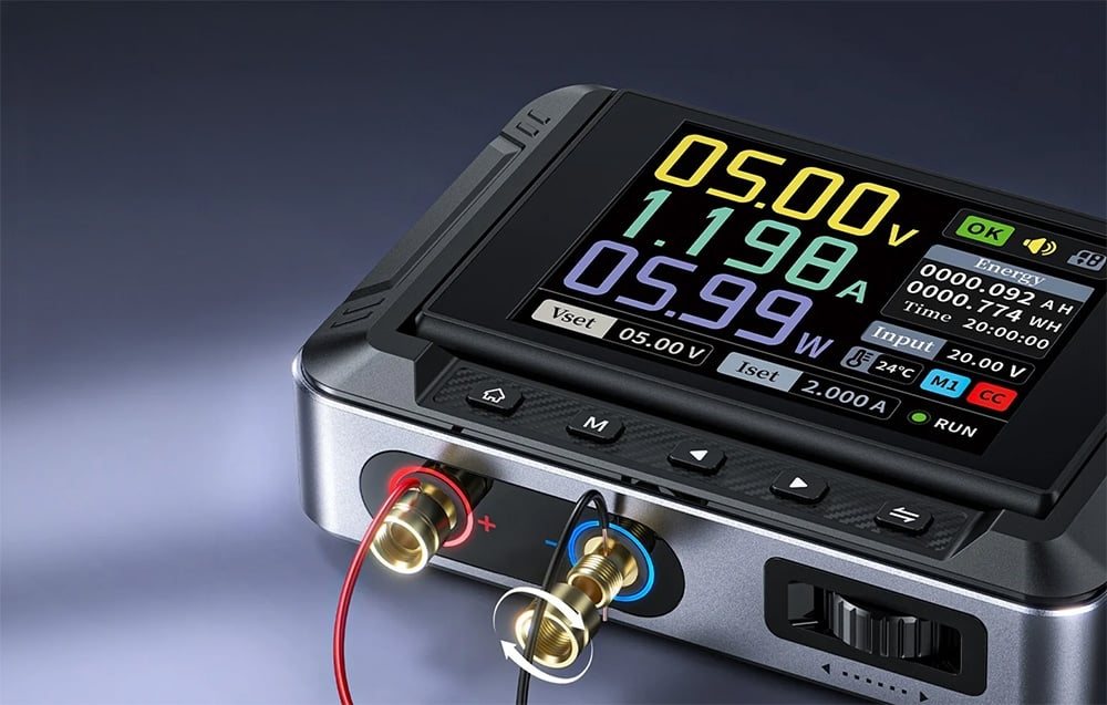 FNIRSI DPS150 PD Adjustable Power Supply aprašymas - Prekės nuotrauka