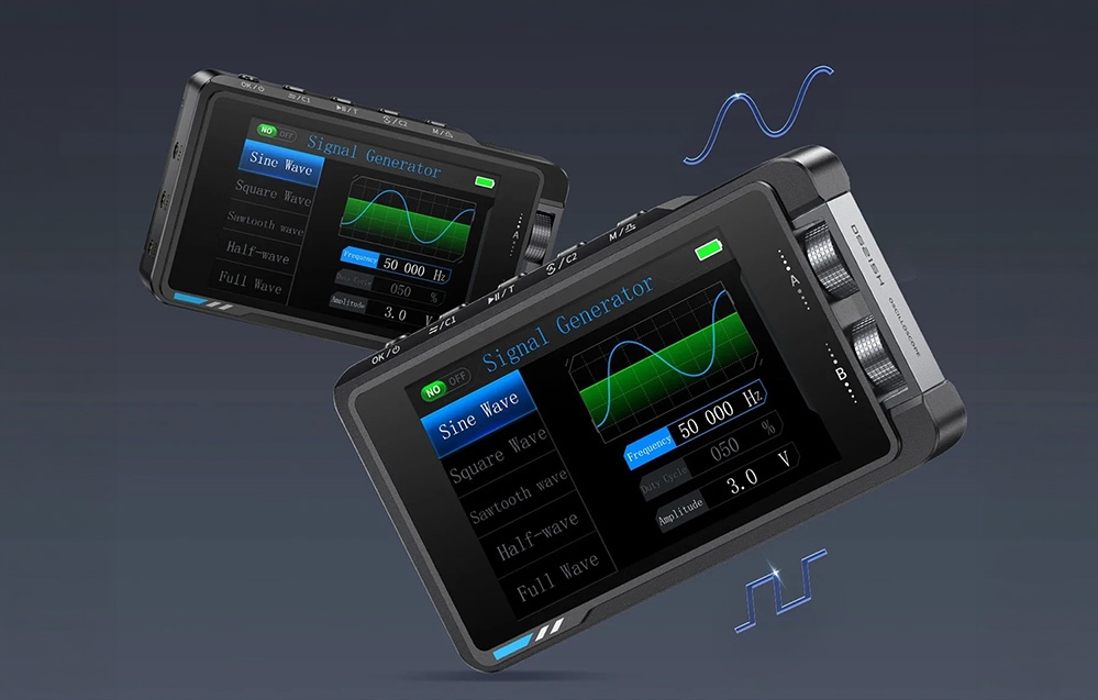 FNIRSI DS215H Oscilloscope aprašymas - Prekės nuotrauka