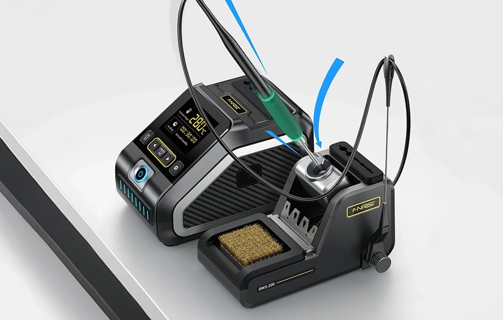 FNIRSI DWS-200F 200W Soldering Station aprašymas - Prekės nuotrauka