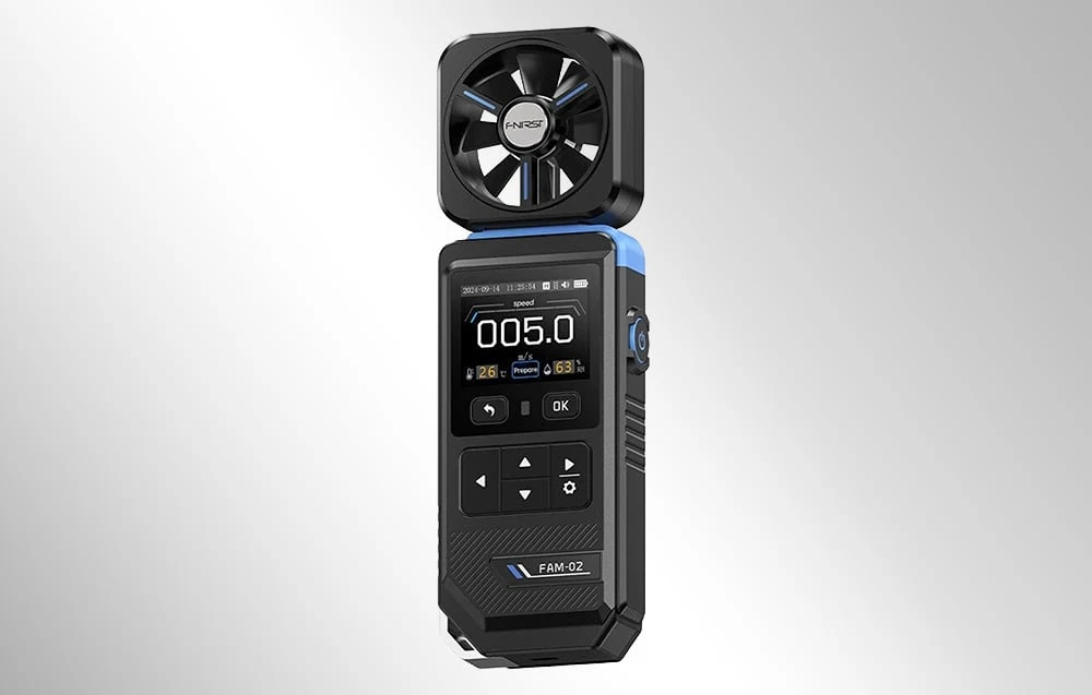 FNIRSI FAM-02 Digital Anemometer aprašymas - Prekės nuotrauka
